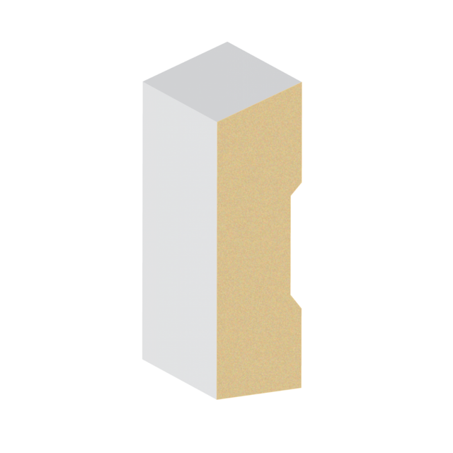 42mm MDF Single Bevel Moulding