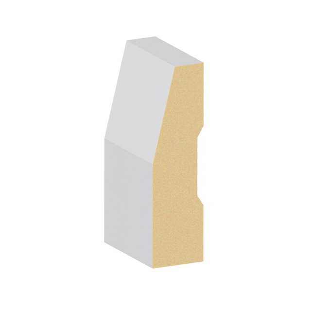 67mm MDF Half Splayed Moulding